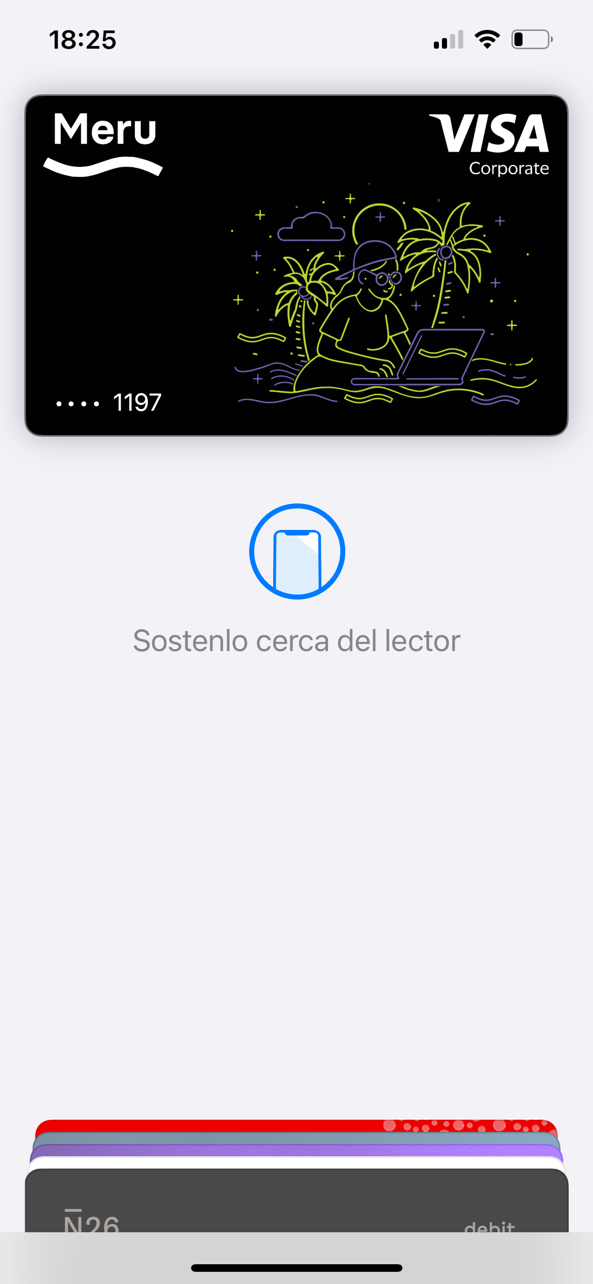Meru App Cards